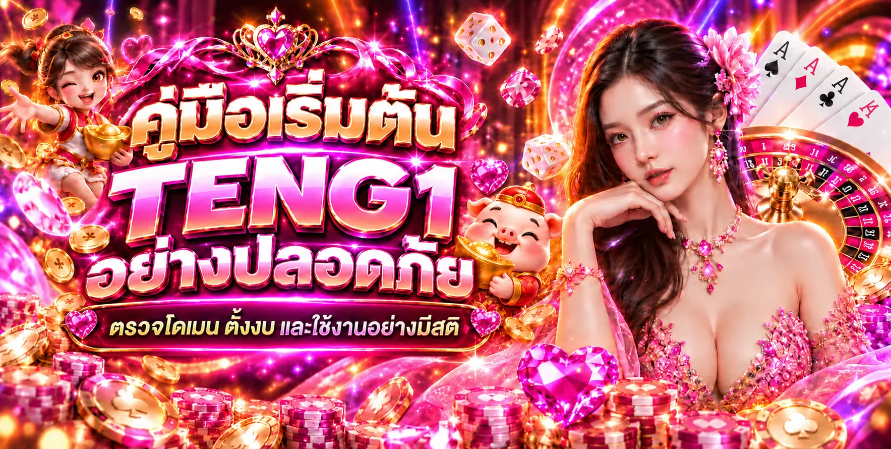 คู่มือ TENG1 เริ่มต้น สมัคร ล็อกอิน และตั้งงบอย่างปลอดภัย